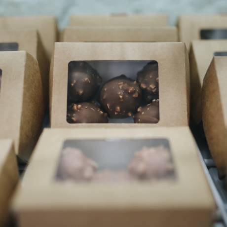 Coffret chocolat noisettes